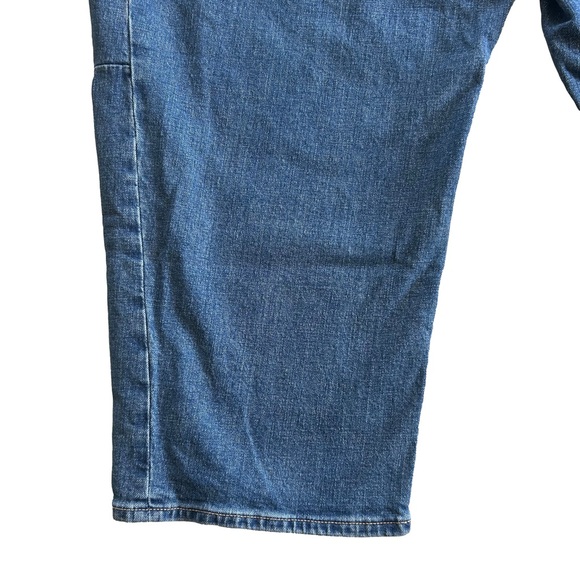 High Rise Barrel Leg Baggy Ankle Old Navy Jeans Size 20 Medium Wash - Picture 13 of 15